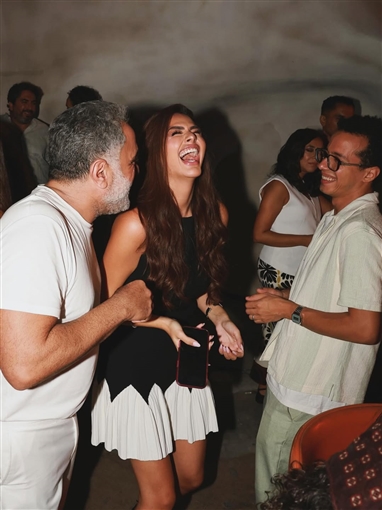 هنادي مهنا بإطلالة أنيقة في حفل تابع لمهرجان القاهرة السينمائي