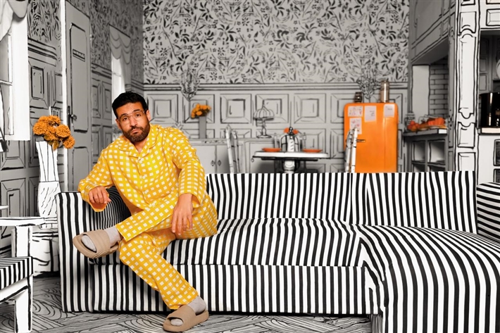 إسلام فوزي يحتفل بإطلاق مسلسله الجديد يوميات عيلة كواك بحضور عارفة عبد الرسول وأبطال العمل