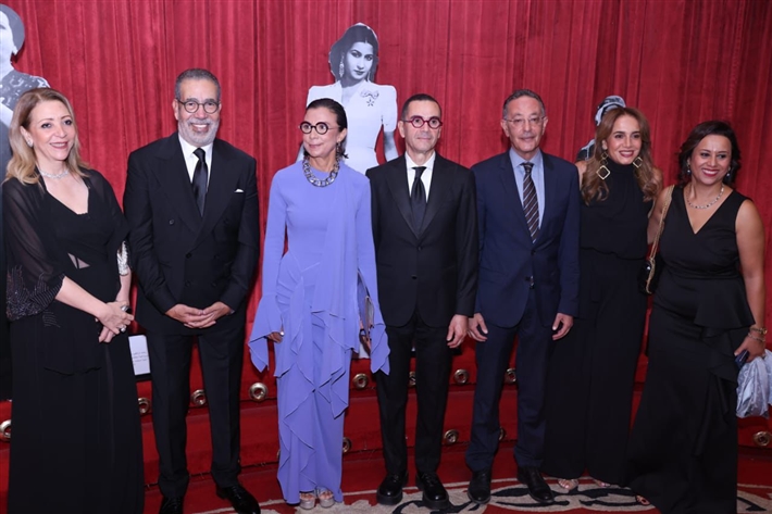 يسرا ومحمود حميدة ورامي إمام ومدحت العدل وخالد النبوي ونجوم الفن في عرض أم كلثوم 