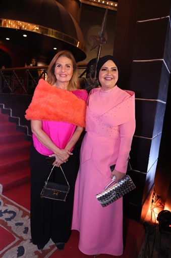 يسرا ومحمود حميدة ورامي إمام ومدحت العدل وخالد النبوي ونجوم الفن في عرض أم كلثوم 