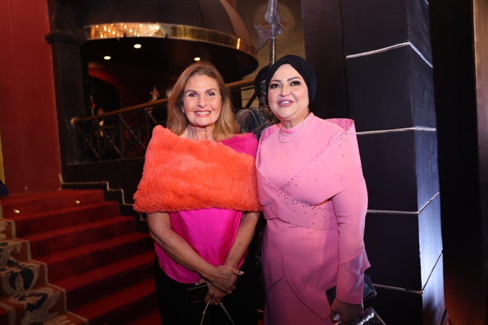 يسرا ومحمود حميدة ورامي إمام ومدحت العدل وخالد النبوي ونجوم الفن في عرض أم كلثوم 