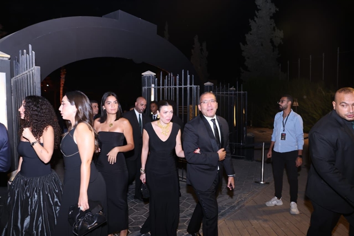 يسرا ومحمود حميدة ورامي إمام ومدحت العدل وخالد النبوي ونجوم الفن في عرض أم كلثوم 