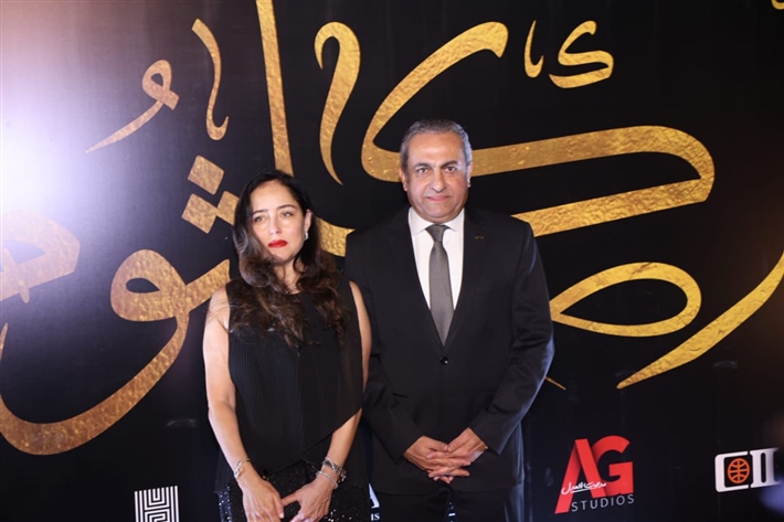 يسرا ومحمود حميدة ورامي إمام ومدحت العدل وخالد النبوي ونجوم الفن في عرض أم كلثوم 