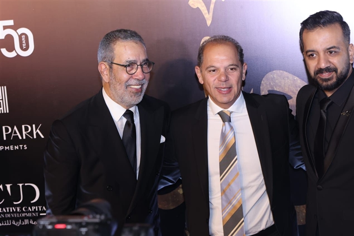 يسرا ومحمود حميدة ورامي إمام ومدحت العدل وخالد النبوي ونجوم الفن في عرض أم كلثوم 