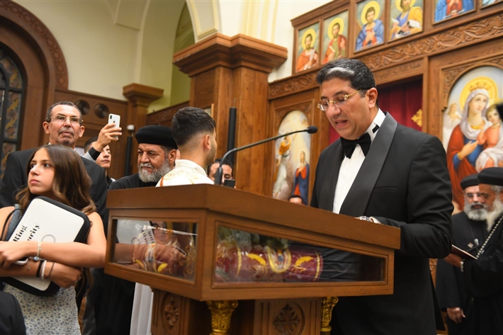 النجوم في حفل زفاف ابن هاني رمزي ... يسرا وريهام حجاج وليلى علوي ولبلبة