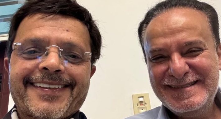 محمد هنيدي ويوسف معاطي