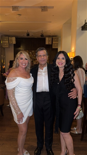 يسرا وحسين فهمي وإلهام شاهين ودينا من بينهم النجوم في عقد قران إيناس الدغيدي