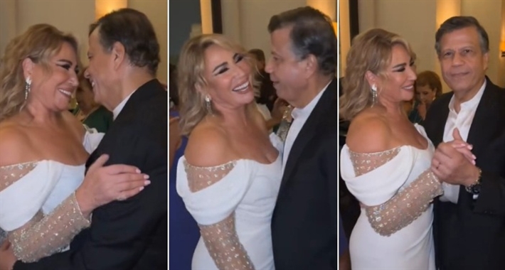 إيناس الدغيدي وزوجها