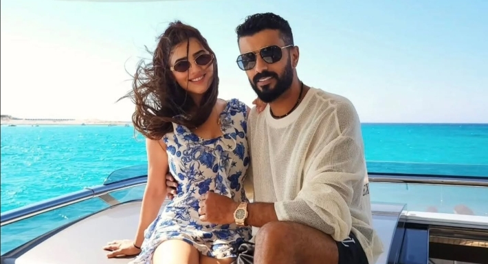 مي عمر ومحمد سامي