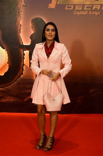 أمير كرارة وأحمد خالد صالح وجنات يساندون هنادي مهنا وأحمد صلاح حسني في عرض أوسكار عودة الماموث 