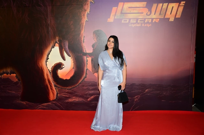 أمير كرارة وأحمد خالد صالح وجنات يساندون هنادي مهنا وأحمد صلاح حسني في عرض أوسكار عودة الماموث 