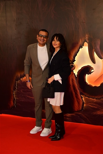 أمير كرارة وأحمد خالد صالح وجنات يساندون هنادي مهنا وأحمد صلاح حسني في عرض أوسكار عودة الماموث 