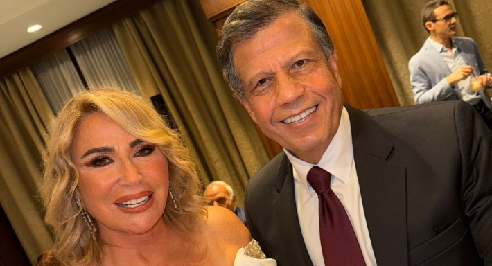 إيناس الدغيدي وأحمد سوكارنو