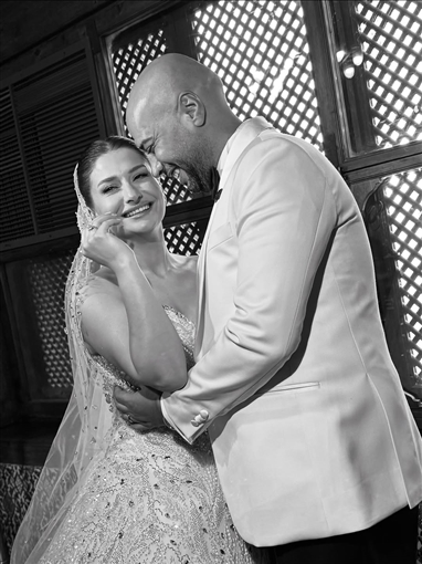 الصور الرسمية لحفل زفاف حاتم صلاح