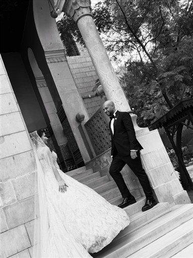 الصور الرسمية لحفل زفاف حاتم صلاح