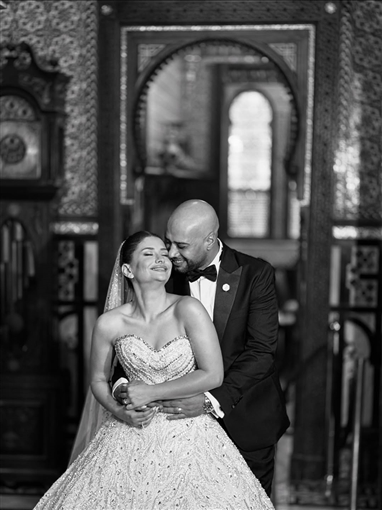 الصور الرسمية لحفل زفاف حاتم صلاح