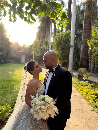 الصور الرسمية لحفل زفاف حاتم صلاح