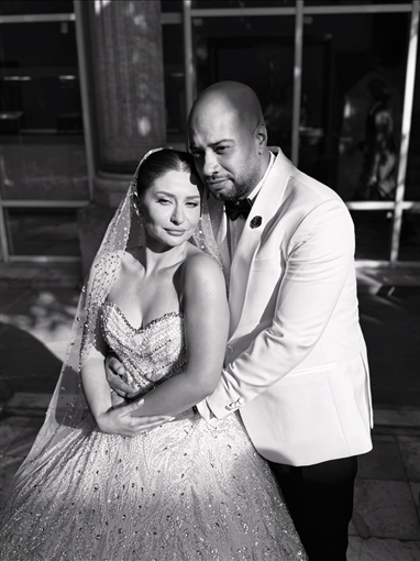 الصور الرسمية لحفل زفاف حاتم صلاح