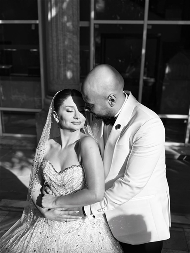 الصور الرسمية لحفل زفاف حاتم صلاح