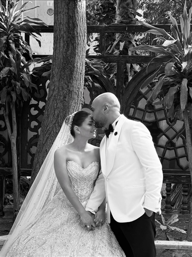 الصور الرسمية لحفل زفاف حاتم صلاح