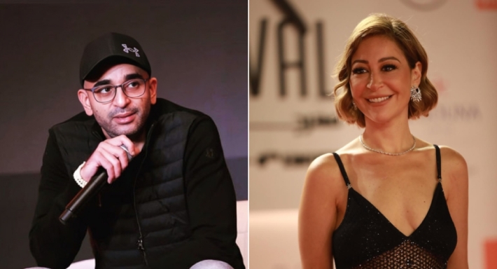 منة شلبي وأحمد الجنايني