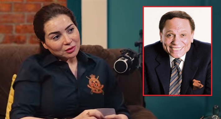 مي عز الدين وعادل إمام