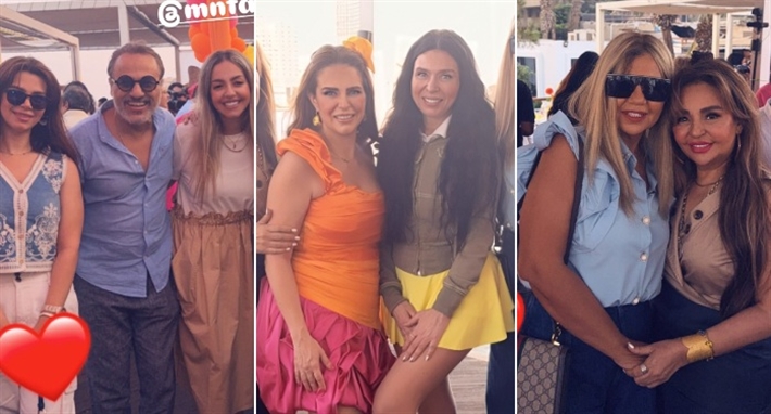 دنيا عبد العزيز ودينا وإيهاب فهمي وبوسي شلبي وغادة نافع