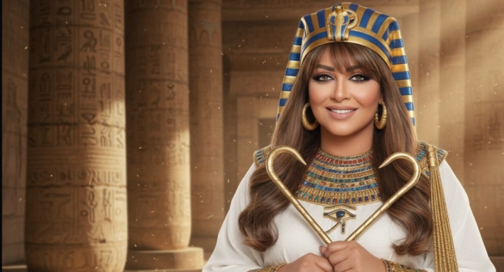 صورة للفنانة هالة صدقي من حسابها على إنستجرام مصنوعة بالذكاء الاصطناعي