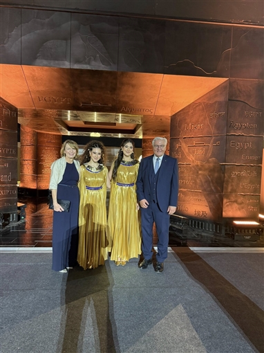 أحمد عبد الرحمن أبو زهرة: مشاركة ابنتي أميرة ومريم في افتتاح المتحف المصري الكبير كانت حلما تحقق وتكريما للأسرة كلها