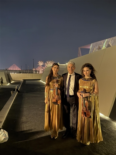 أحمد عبد الرحمن أبو زهرة: مشاركة ابنتي أميرة ومريم في افتتاح المتحف المصري الكبير كانت حلما تحقق وتكريما للأسرة كلها