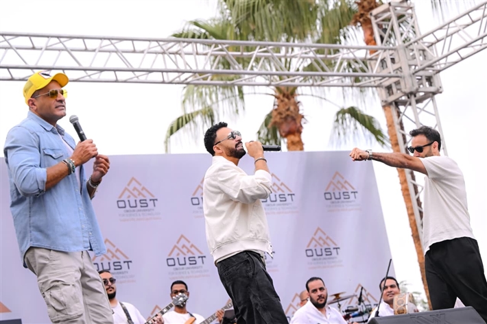 فريق واما يستقبل الطلاب الجدد بـ: فاطومة و يا قلبي و نجمة معدية 