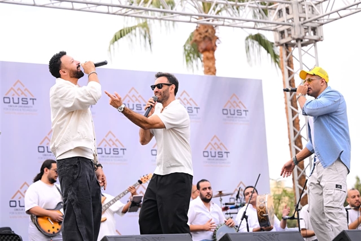 فريق واما يستقبل الطلاب الجدد بـ: فاطومة و يا قلبي و نجمة معدية 