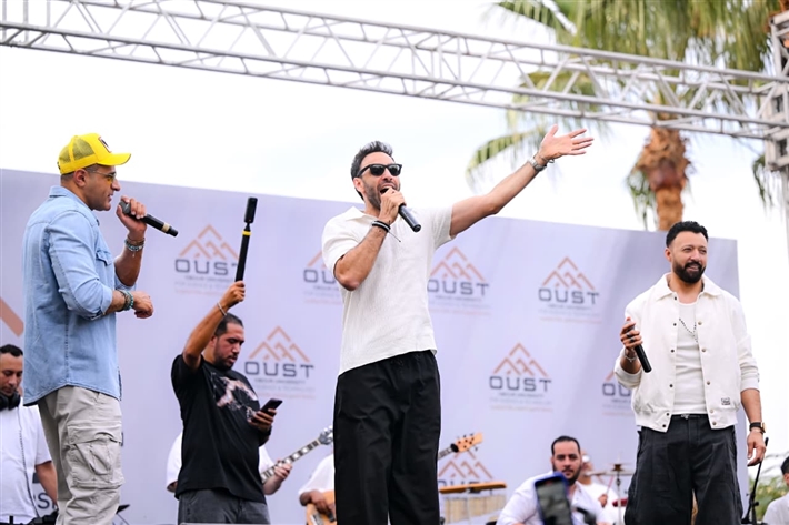 فريق واما يستقبل الطلاب الجدد بـ: فاطومة و يا قلبي و نجمة معدية 