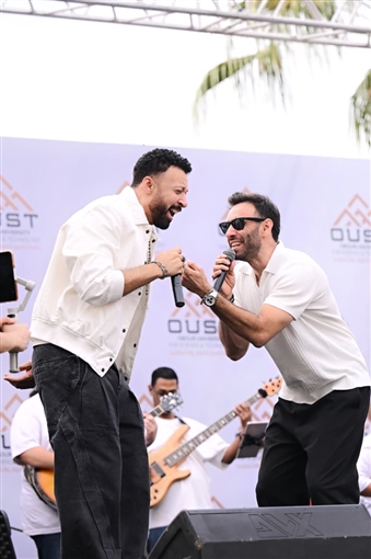 فريق واما يستقبل الطلاب الجدد بـ: فاطومة و يا قلبي و نجمة معدية 