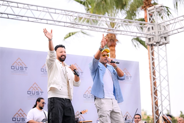 فريق واما يستقبل الطلاب الجدد بـ: فاطومة و يا قلبي و نجمة معدية 