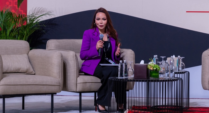 أسما إبراهيم في قمة فوربس للمرأة 2025