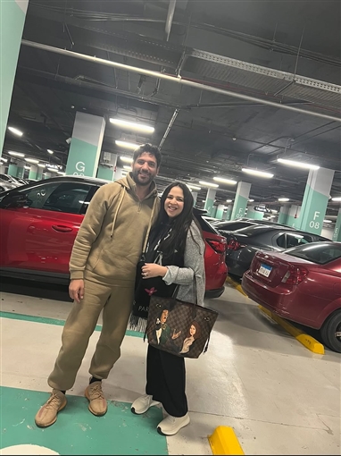 رسالة رومانسية من إيمي سمير غانم لحسن الرداد في عيد زواجهما: ربنا يطول في عمرك ويخليك لينا ... أنا من غيرك هكون في الكنافة