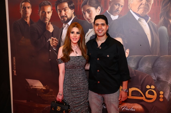 بحضور إسعاد يونس ... أحمد حاتم ومايان السيد وأبطال فيلم قصر الباشا يحتفلون بالعرض الخاص