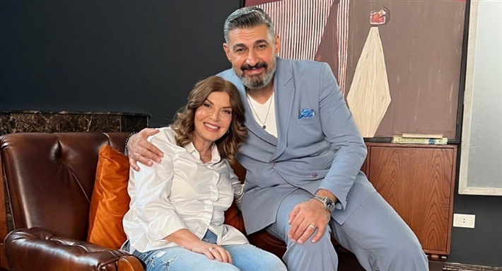 ياسر جلال والفنانة الكبيرة ميرفت أمين