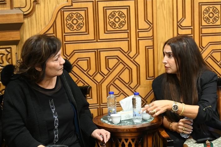 محمد سعد وعمرو سعد وميرفت أمين من بينهم ... نجوم الفن يقدمون واجب العزاء لمحمد رمضان في وفاة والده