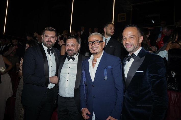 عمرو دياب وأحمد السقا والنجوم يحتفلون مع عمرو يوسف وأسماء جلال وطارق العريان بالعرض الخاص لفيلم السلم والثعبان 2 