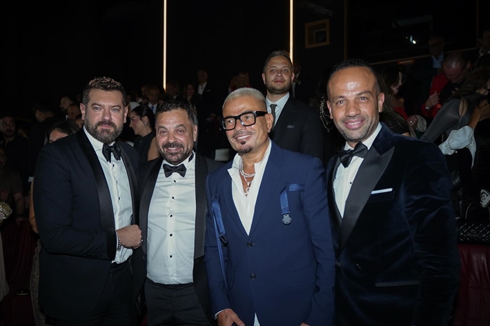 عمرو دياب وأحمد السقا والنجوم يحتفلون مع عمرو يوسف وأسماء جلال وطارق العريان بالعرض الخاص لفيلم السلم والثعبان 2 