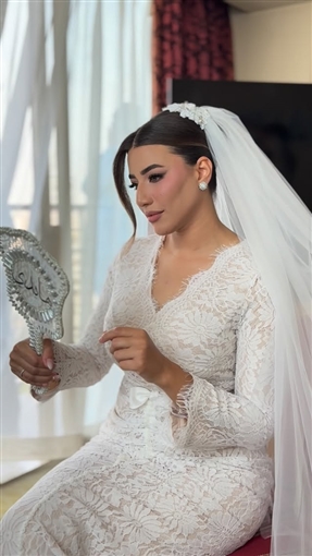 أحمد جمال ومي سليم ومينا عطا وأيمن الكاشف من بينهم النجوم في حفل زفاف هايدي موسى ومحمد غانم