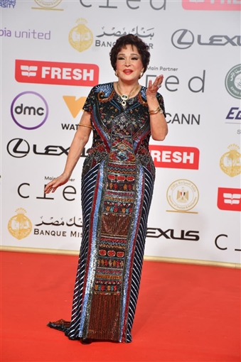 ليلى علوي ودرة وسلمى أبو ضيف وجومانا مراد بين حضور حفل افتتاح مهرجان القاهرة السينمائي الدولي