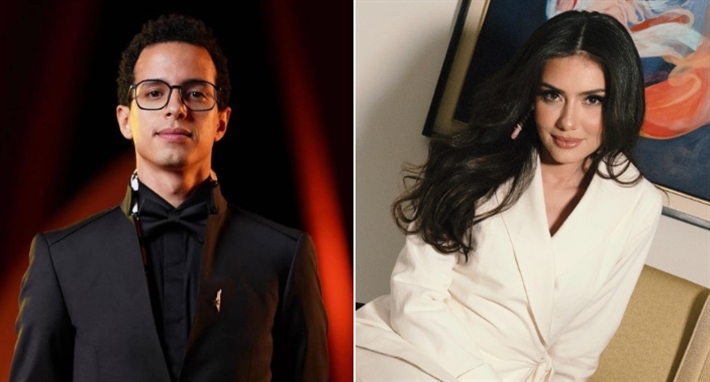 جيهان الشماشرجي وطه دسوقي