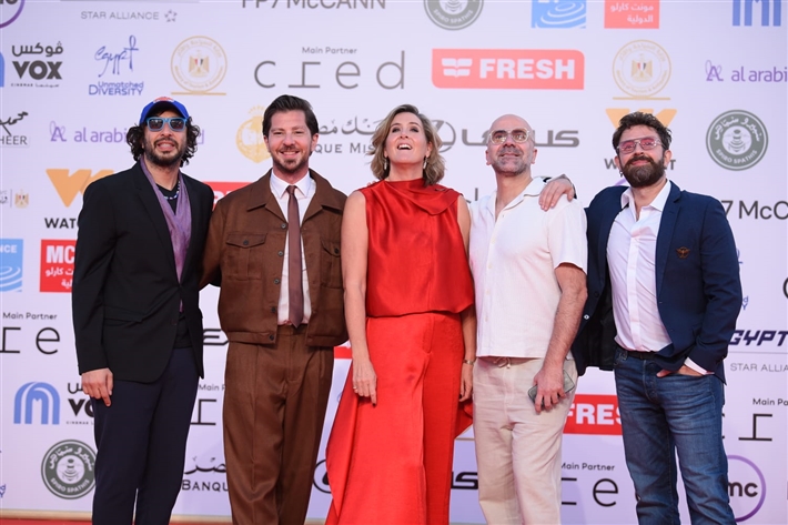 رانيا منصور وتوانا الجوهري وخالد سليم وركين سعد من بينهم ... عرض كان ياما كان في غزة بمهرجان القاهرة السينمائي بحضور النجوم