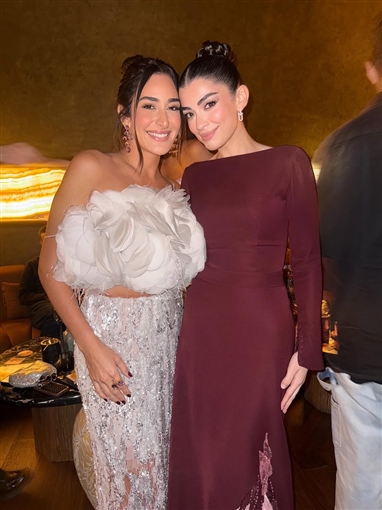 ليلى أحمد زاهر وأمينة خليل وجيسيكا حسام بين حضور عرض أزياء رامي قاضي