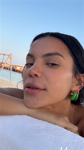 رومانسية هادي الباجوري وزوجته هايدي خالد في شهر العسل