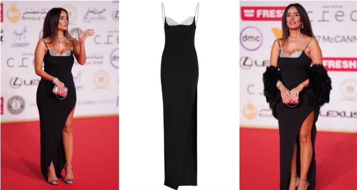 زينة وفستانها