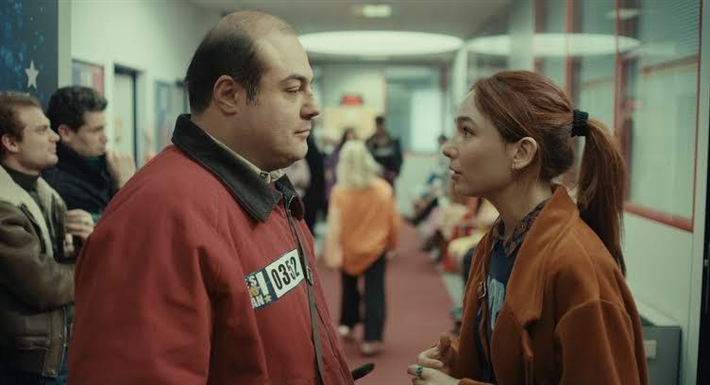 الشقيقان إيرينى وعمر فى أحد مشاهد الفيلم